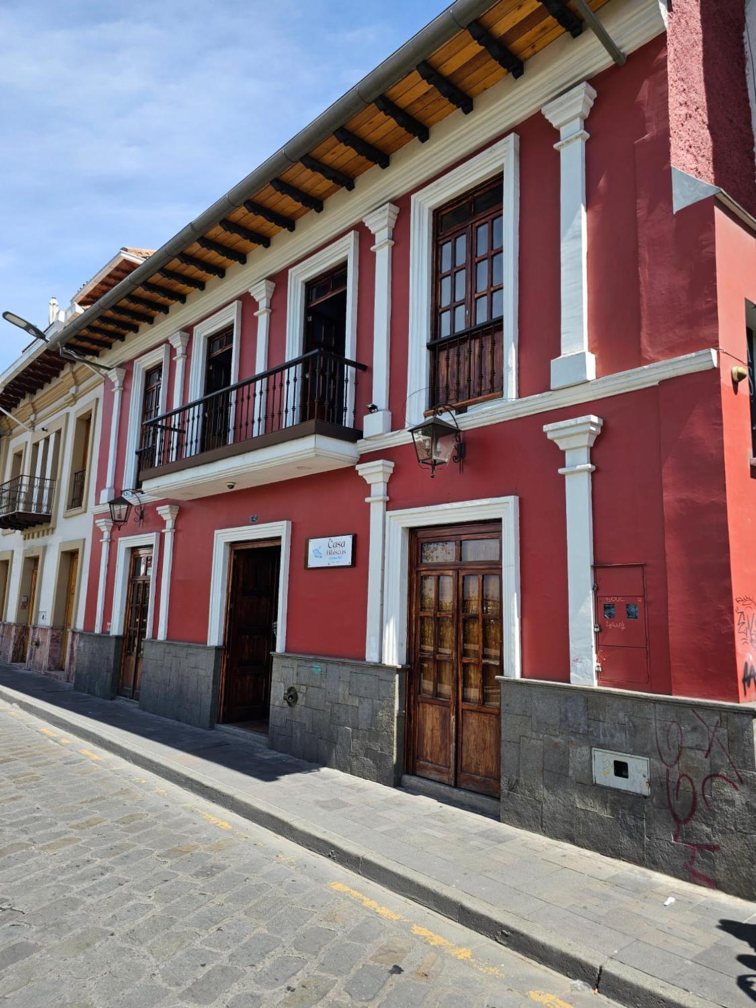 Casa Hibiscus Boutique Hotel Cuenca Exterior foto